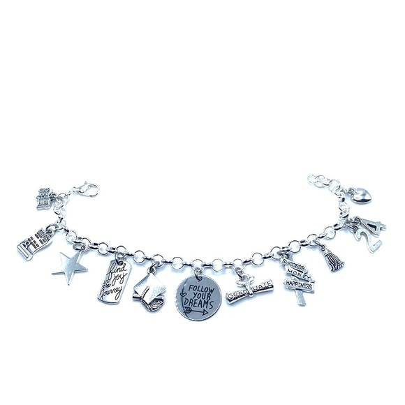 Graduation Charm Bracelet - Picture 4 of 8